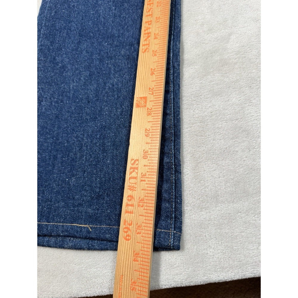 Vintage 80s Levis 501xx Jeans Womens Size 28x33 Blue Dark Button Fly MADE IN USA - Picture 12 of 16